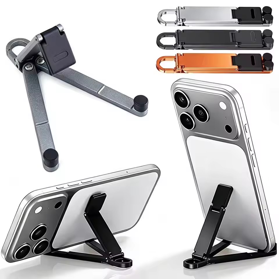 Standing Desk - Suporte de Telefone Dobrável para Chaveiro,
