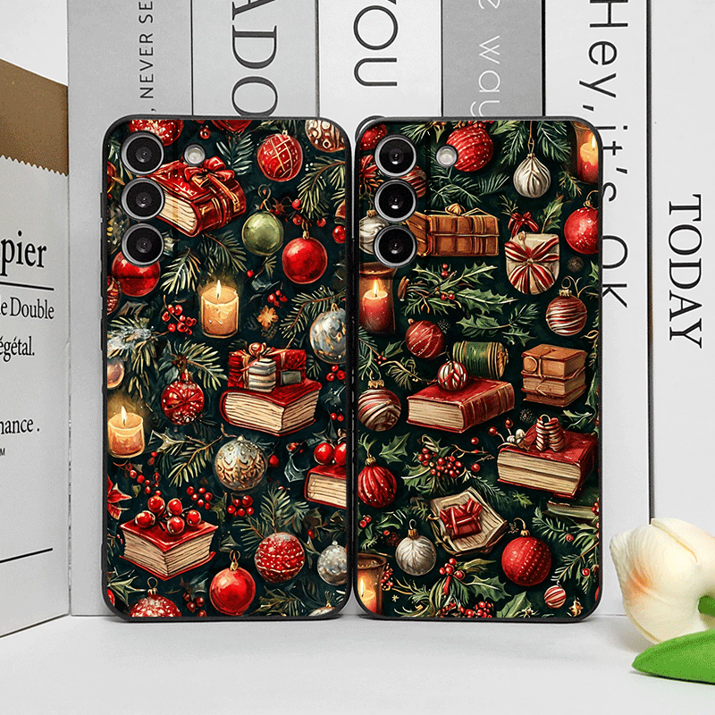 Bookshelf - Decorações de natal estante livro impressão