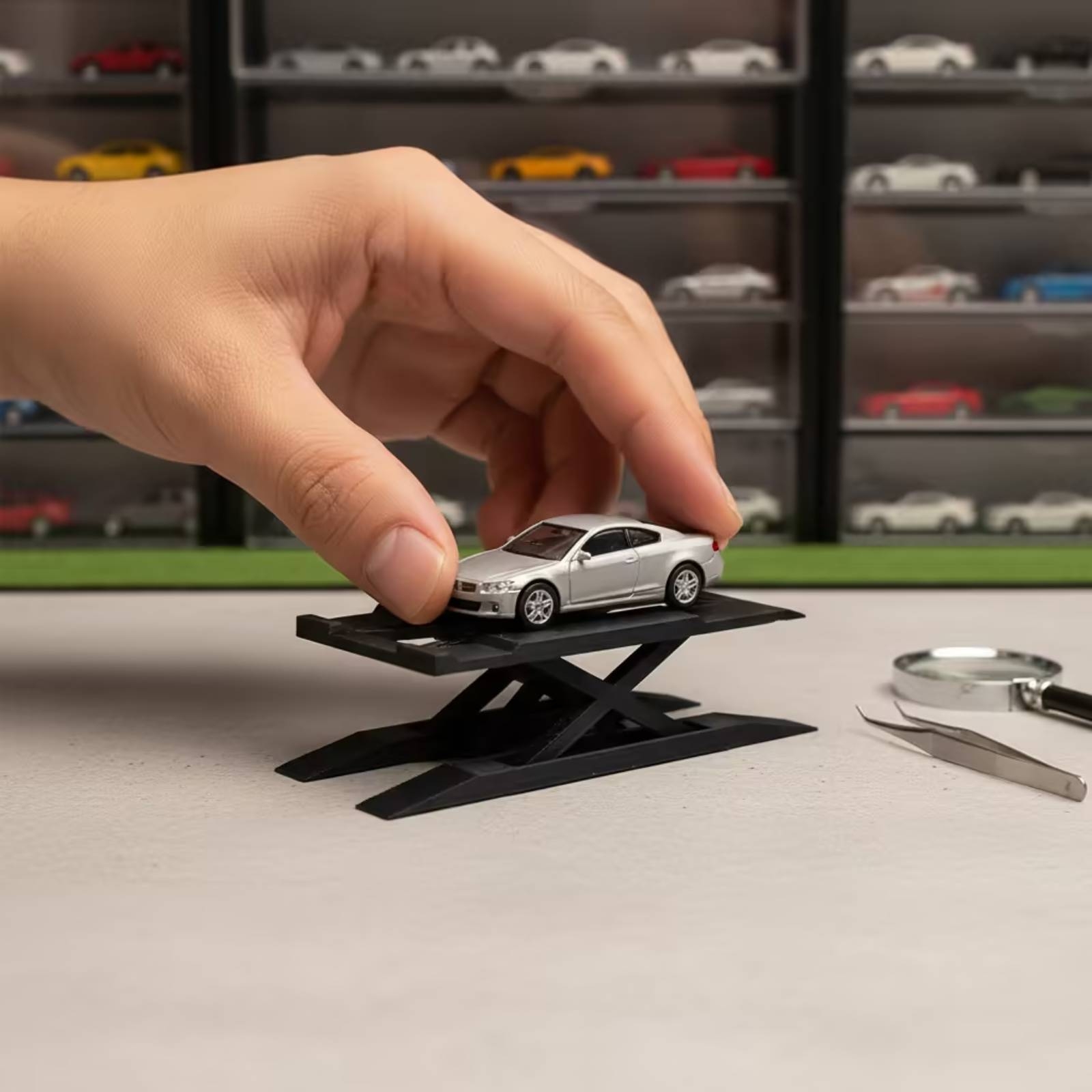 Standing Desk - Suporte de Exibição para Carros em