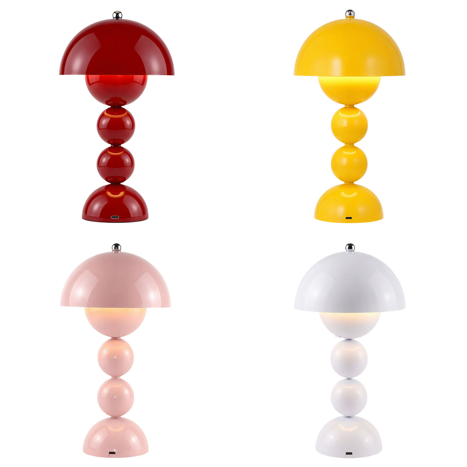 Desk Lamp - Luminária de mesa vintage com formato