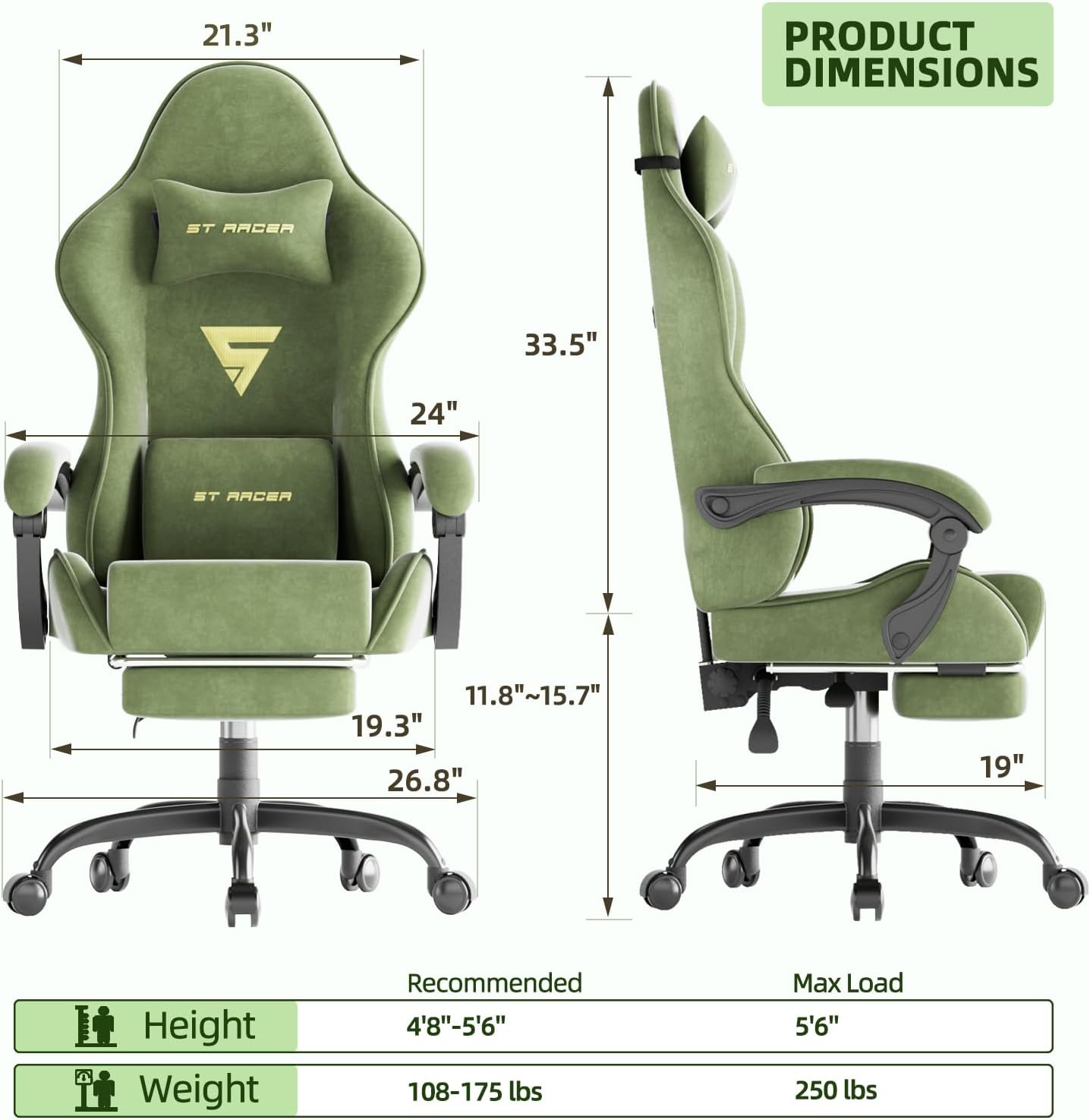 Cadeira de jogos de design des - Office Chair Cushion avaliação e preço