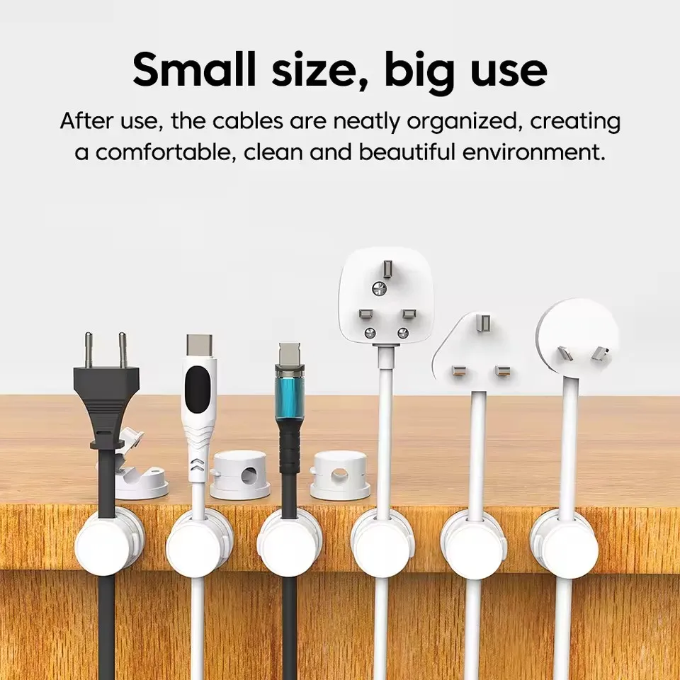 Suporte organizador de cabos c - Desk Organizer avaliação e preço