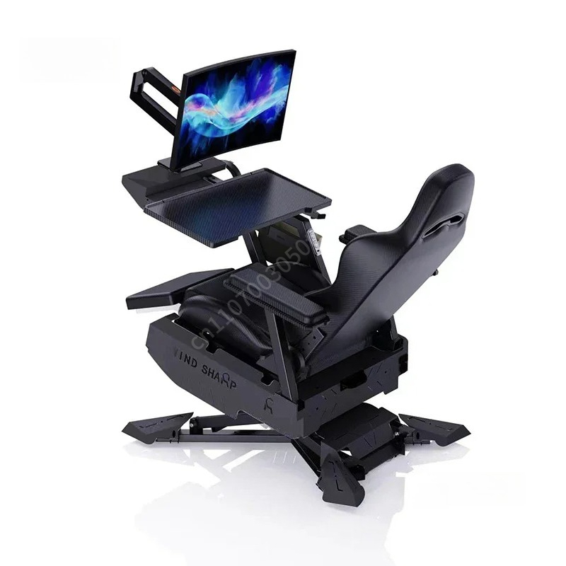 Estação de Jogos Reclinável, C - Monitor Stand avaliação e preço