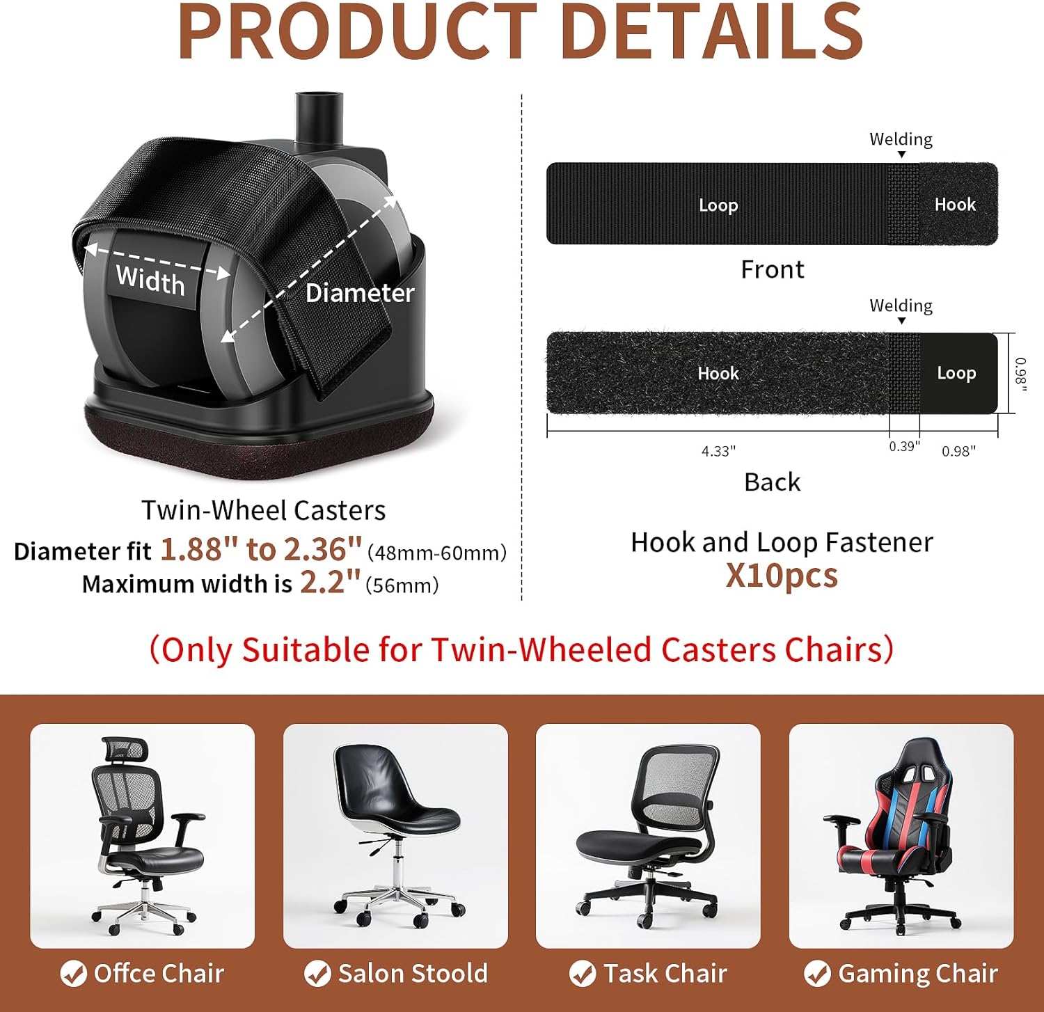 Protetores de Pés de Cadeira ( - Office Furniture Brands avaliação e preço