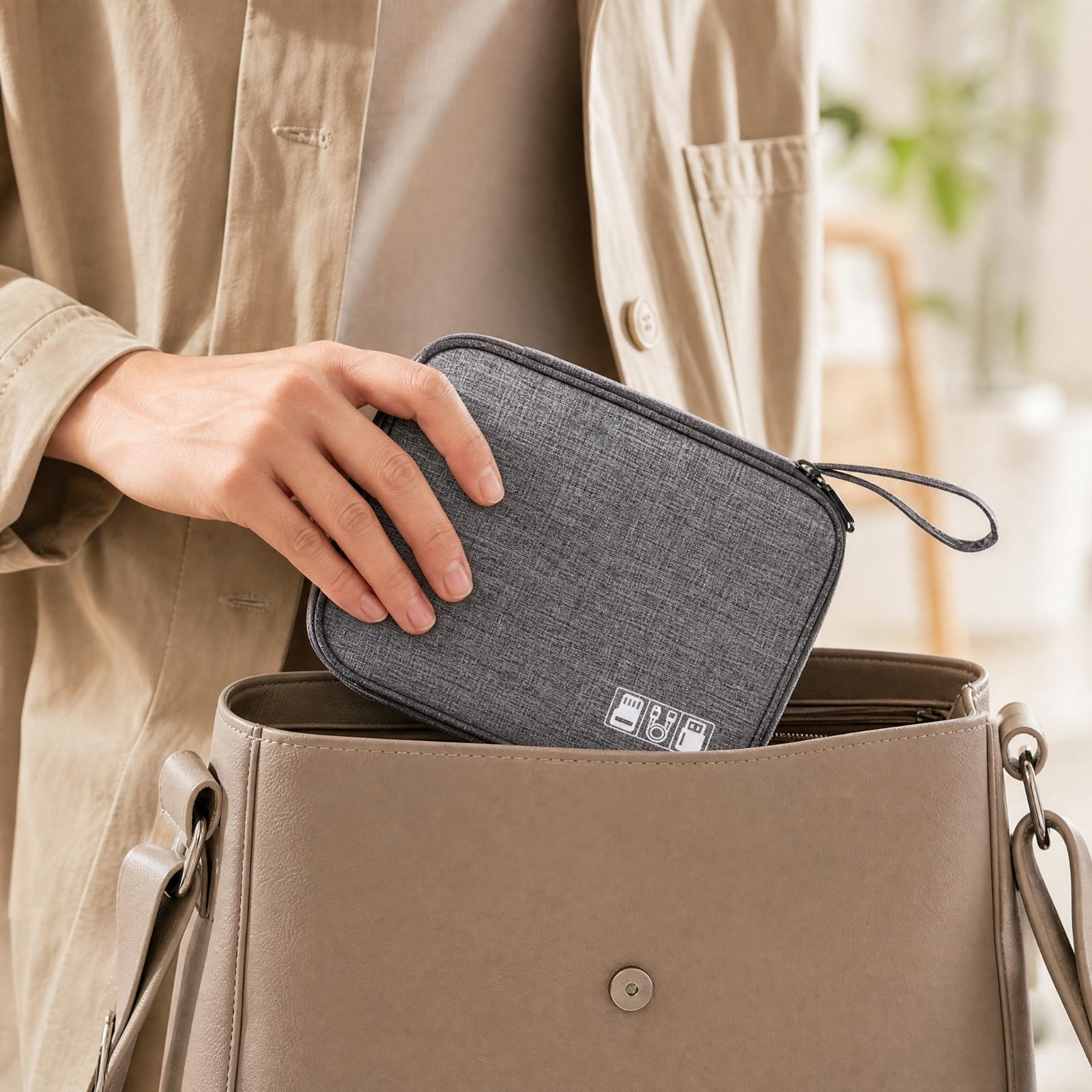 Estojo organizador de cabos em - Desk Organizer avaliação e preço