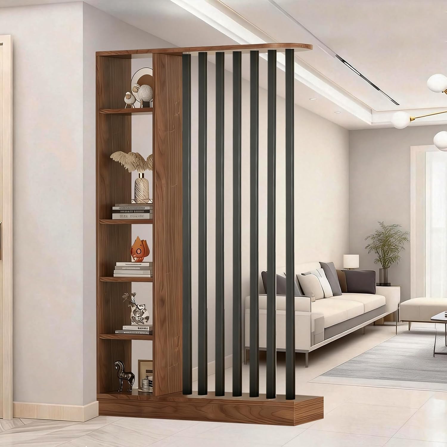 Divisória de Ambiente do Chão  - Partition Screen Divider avaliação e preço