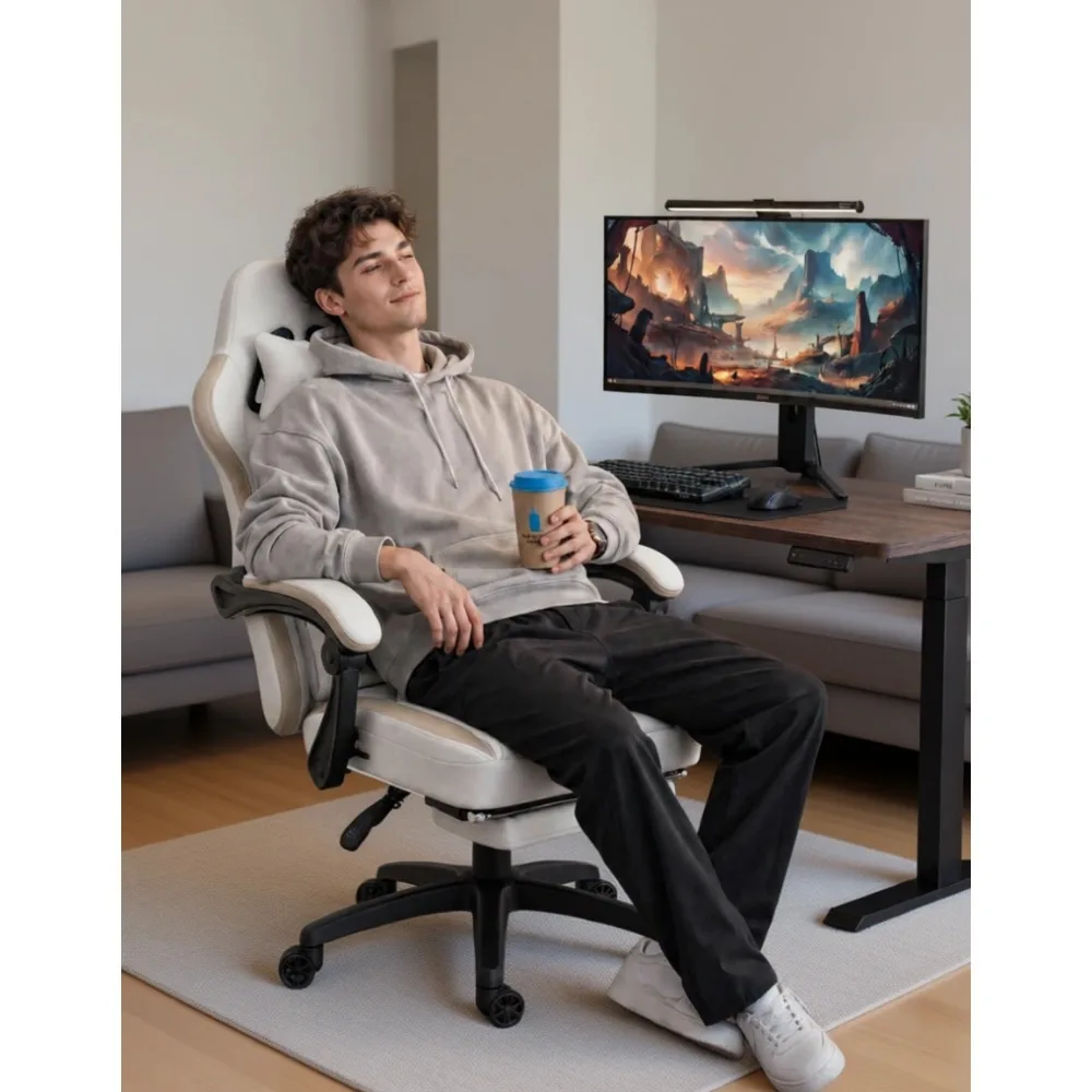 Cadeira de jogos com tecido re - Office Chair Cushion avaliação e preço