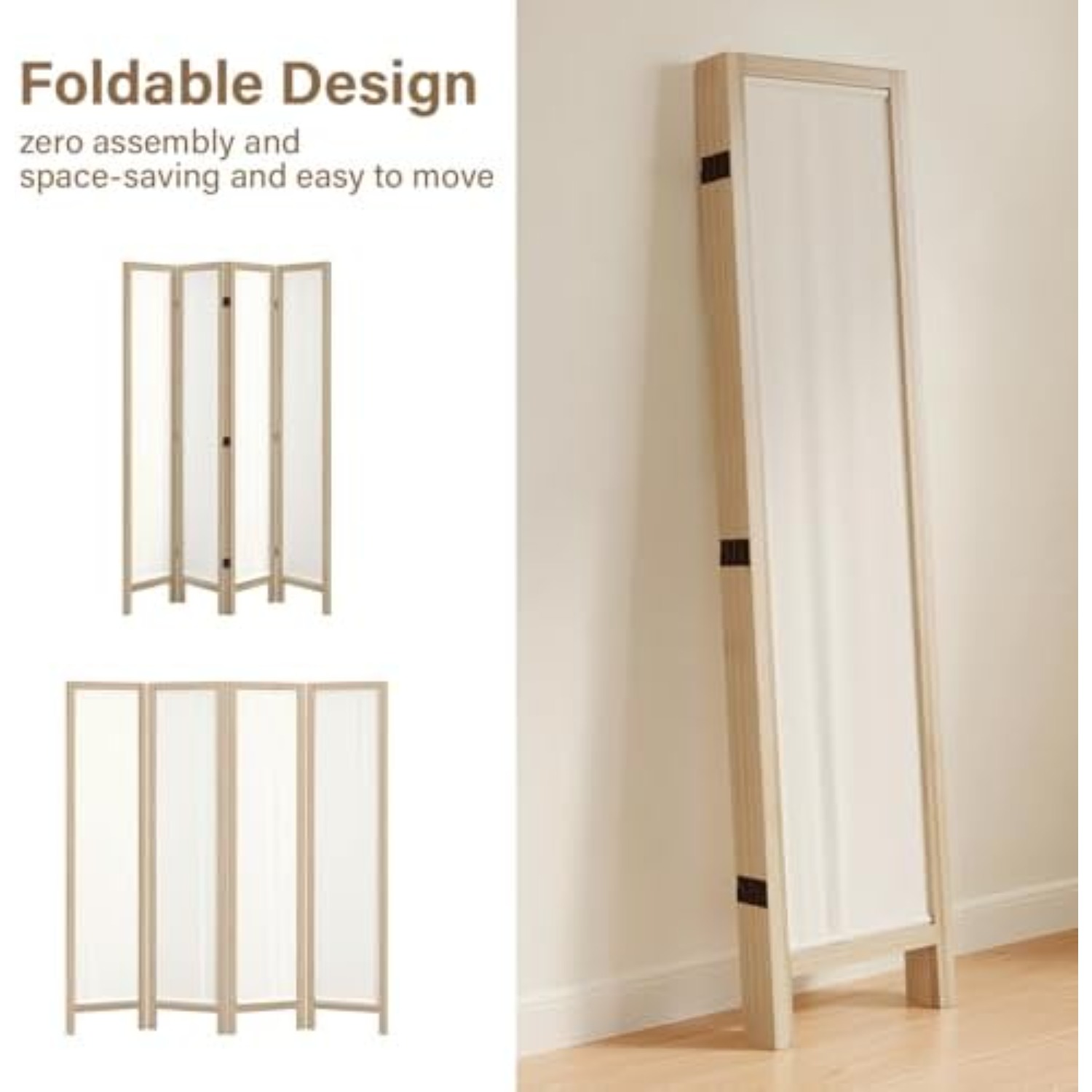 Divisória de Ambiente em Linho - Partition Screen Divider avaliação e preço