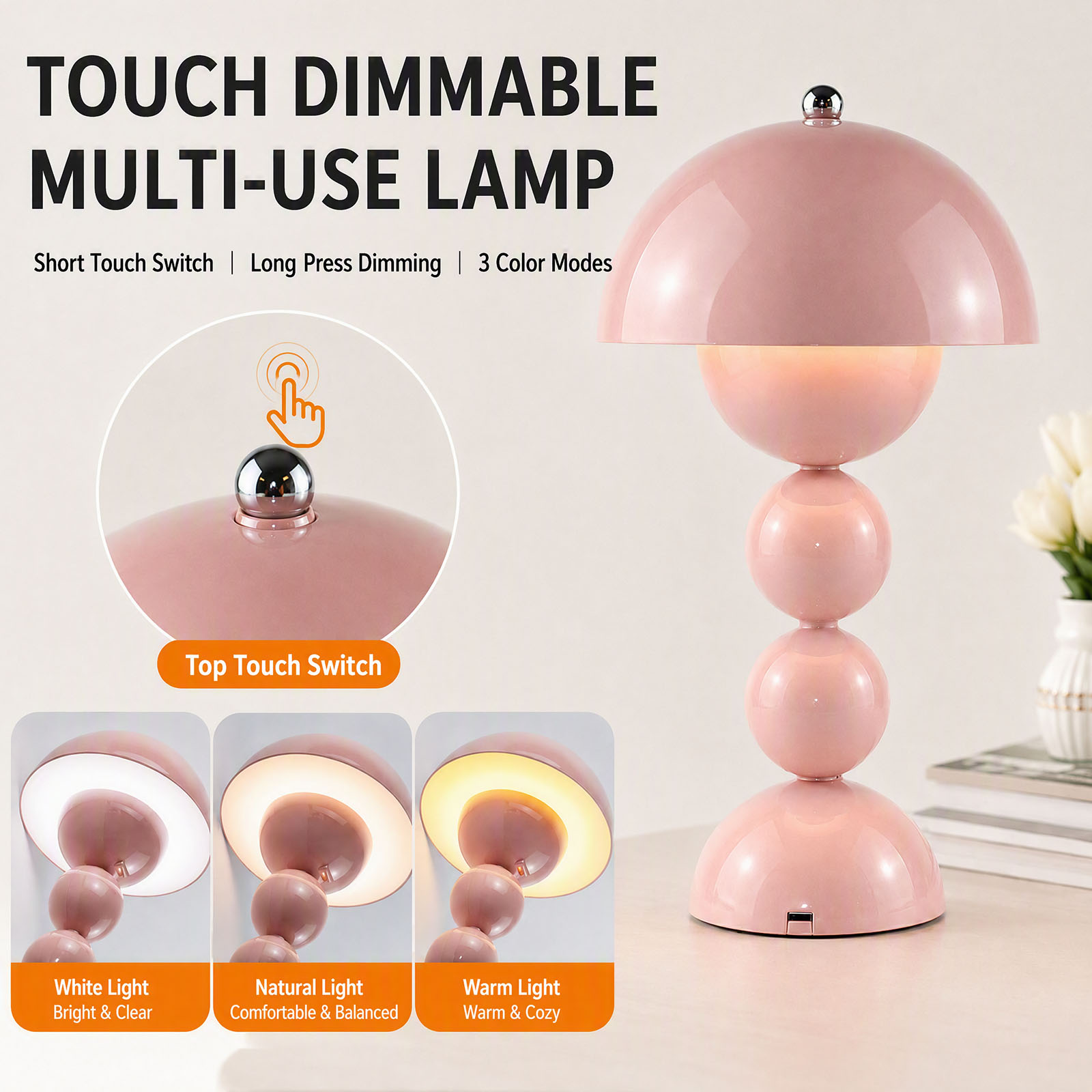 Luminária de mesa LED em forma - Desk Lamp avaliação e preço