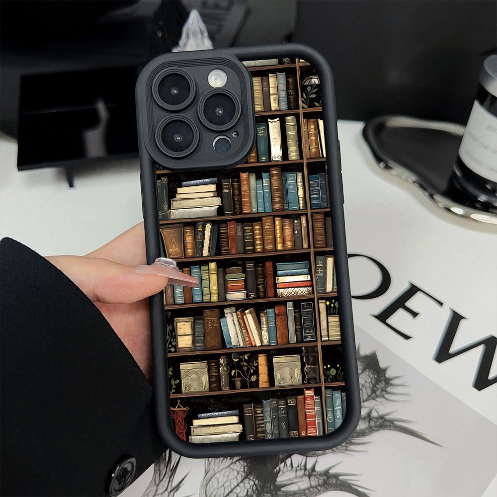 Capa de Celular Criativa com P - Bookshelf avaliação e preço