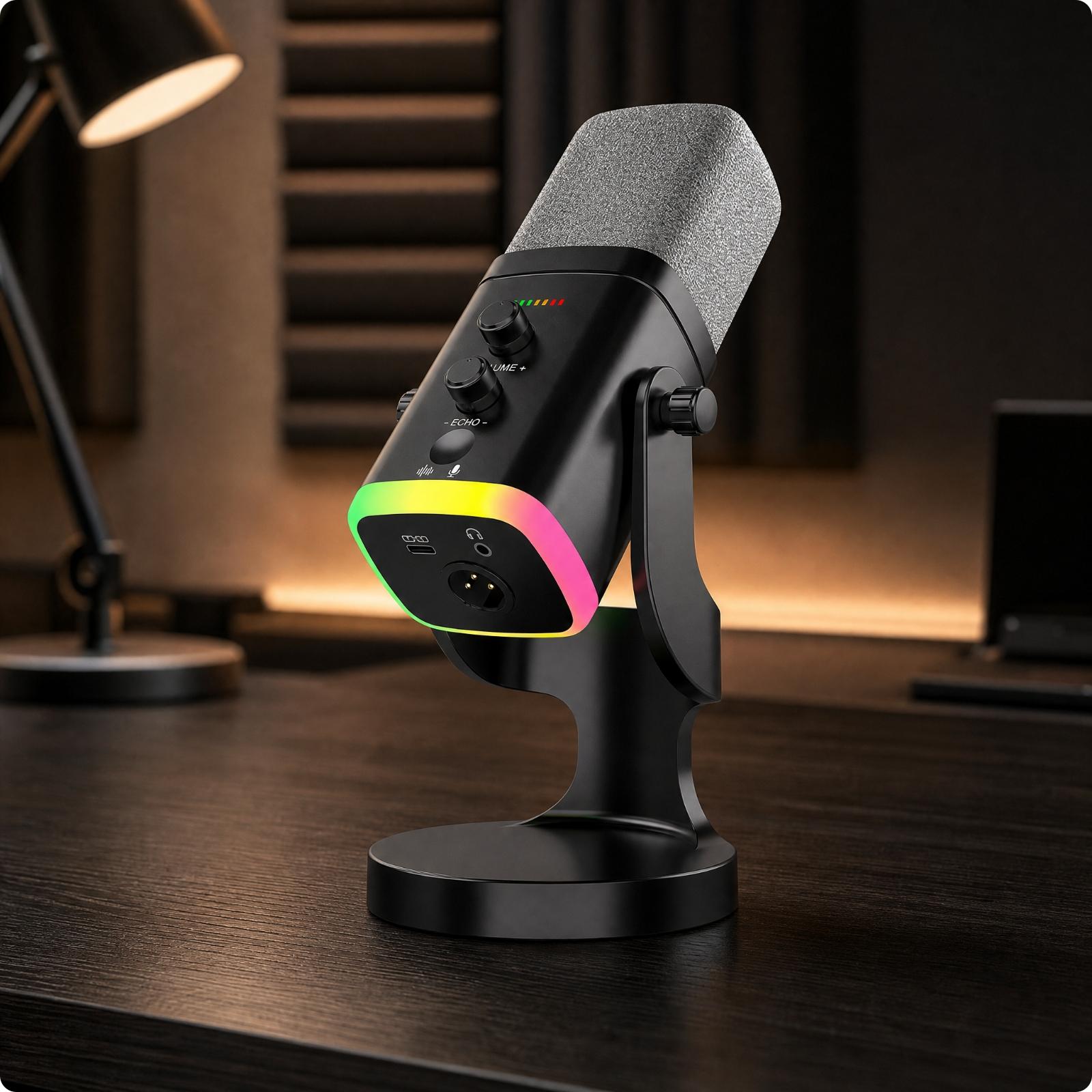 Microfone de mesa com padrão c - Standing Desk avaliação e preço