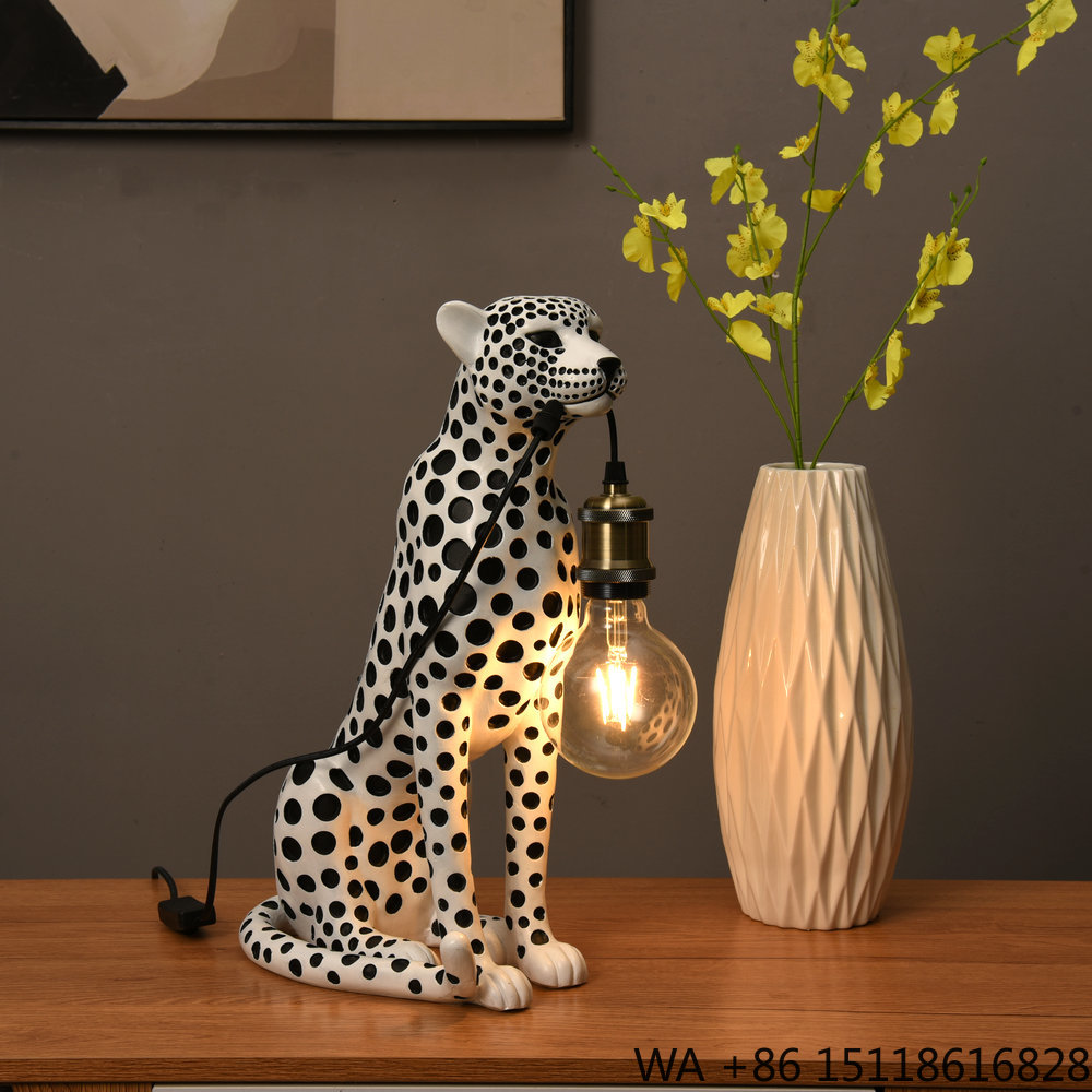 Escultura de Resina de Leopard - Office Furniture Brands avaliação e preço